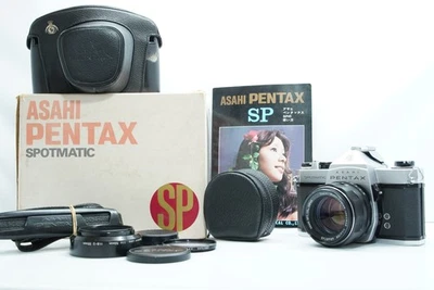 Meter NG [Top MINT in Box] Pentax Spotmatic SP Camera SMC T 50mm f1.4 Lens JPN - Image 1 of 4