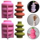 Nordic Circular Layered Vase Straight Tube Mold with Temperature Resistance