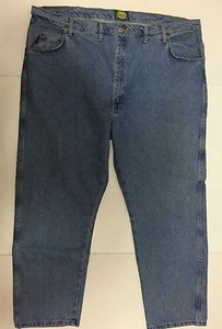 Cabelas Jeans Men's 48/30 Classic Straight Leg Light Stonewashed Distressed - Picture 1 of 7
