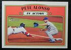 2021 Topps Heritage Baseball In Action #32 Pete Alonso New York Mets