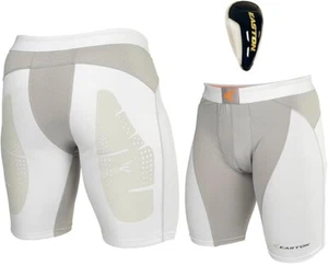 NEW Easton Men's Mako Sliding Shorts, White, X-Large - Picture 1 of 1