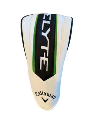 "NEW"  2025 CALLAWAY ELYTE DRIVER HEAD COVER-BLACK/WHITE/GREEN #000 - Image 1 of 2