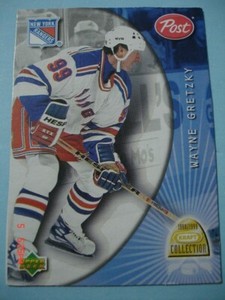 1998-99 Upper Deck (Post Cereal) "Kraft Collection" Card # G-1 Wayne Gretzky!