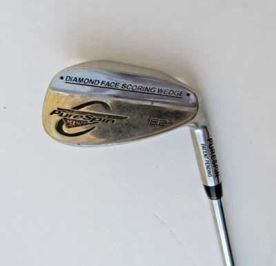 Pure Spin Diamond Face Scoring Wedge 52 Degree Approach Golf Pride Grip 35.5" - Image 1 of 4