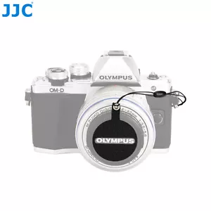 JJC Leather Stickup Lens Cap Keeper Anti-lost Cover for Olympus LC-40.5 Lens Cap - Picture 1 of 12