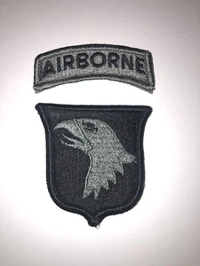 101st Airborne Division with Tab U.S. Army Shoulder Patch ACU W/ Hook Back - Picture 1 of 3