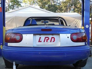 LRB Speed 90-97 Mazda Miata Aluminum Rear Finish Panel MX5 MX-5 NA - Picture 1 of 10