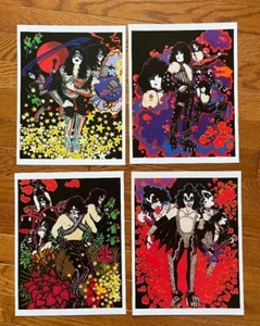 4 Kiss Solo Album Kunstdrucke Set Lot 1978 Poster Vintage Paul Stanley + 13"x19" - Bild 1 von 1