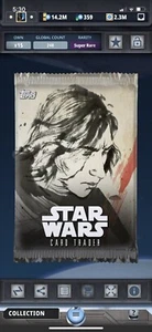Topps Star Wars Digital Card Trader TLJ Ink & Blush Pack Art Insert - Picture 1 of 1