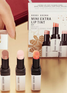 BOBBI BROWN Mini Extra Lip Tint Kit 2021  Limited Edition. Fee Shipping💋💯Auth