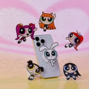 NJ x THE POWERPUFF GIRLS Official Authentic Goods Acrylic Smart Tok + Tracking# - Picture 1 of 13