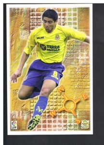 CARD MUNDICROMO TOP 2004 Nº 108 ROMAN RIQUELME VILLARREAL  MEGACARD ARGENTINA