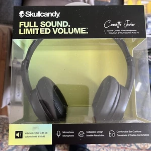 Casete Skullcandy Junior con micrófono, diseño plegable, cojines para oídos NUEVO - Imagen 1 de 4