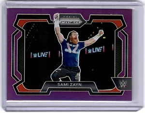 Sami Zayn 2024 Panini Prizm WWE Purple Prizm #77 WWE Raw #091/149 - Bild 1 von 2
