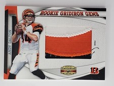 Andy Dalton 2011 Panini Rookie Gridiron Gems 3-Color Patch PRIME 1/10 EBAY 1/1