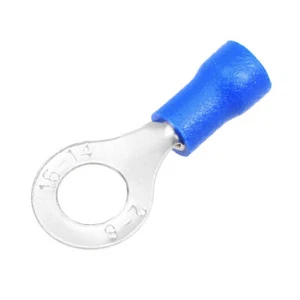 RV2-6 Electrical Crimp Terminal, Ring Spade Wire Connector for AWG16-14 20Pcs - Picture 1 of 4