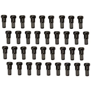 Tusk Impact Wheel Replacement Spoke Nipple Kit Front Black For KTM 500 EXC-F - Picture 1 of 7
