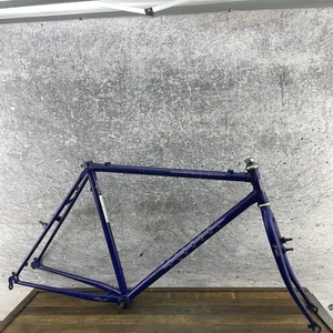 Vintage Bianchi Brava 21 in Mountain Bike Frame Cafe Lugged 90s MTB CRMO 26 - Picture 1 of 20