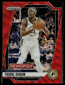Pascal Siakam 2024-25 Panini Prizm Monopoly Red Prizm #59 Indiana Pacers - Picture 1 of 2