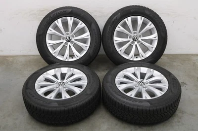 WINTER! ORIGINAL! 17 Zoll Felgen VW Tiguan 5NA! 5NA601025 Pirelli Scorpion - Bild 1 von 4