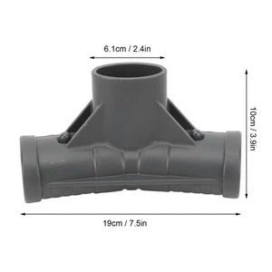 Pool T Connector Oval Replacement T Joint Frame Connector for P07082 Bestway - Picture 1 of 5