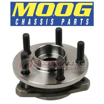 MOOG Front Wheel Bearing Hub Assembly for 1995-2006 Dodge Stratus - qr Foto 1 de 4