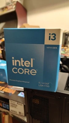 Processore Intel Core i3-14100F - Nuovo, Ancora Imballato - Immagine 1 di 2