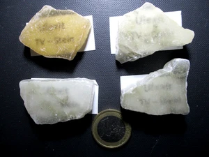 Ulexit 35 - 40 mm - anpolierter TV-Stein Boron Kalifornien Bildleitfähigkeit - Bild 1 von 6