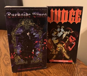 Darkside Blues & Judge Horror Anime VHS English Dubbed US Manga Corps - Imagen 1 de 2