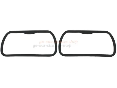 Par de juntas de tapa de válvula de neopreno para VW Escarabajo Bus tipo 3 Karmann juego - Imagen 1 de 2