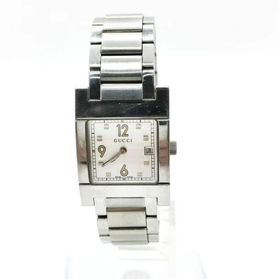NO TARIFF Gucci Watch 7700L 24mm Women's Whites X Silver 4105896 - Image 1 of 4