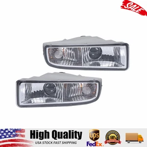 Pair Front Bumper Fog Light W/Blub Driving Lamp LH+RH For Lexus LX470 1998-2007 - Bild 1 von 12