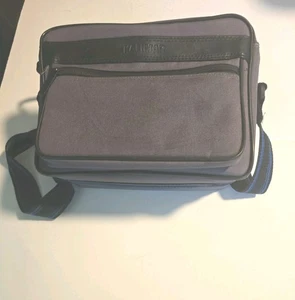 Kalimar Camera Bag in Great Shape! About gray with black leather 8 X 5 - Picture 1 of 4