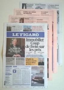 LE FIGARO N°20 892 du 04/10/2011 - Jules Hoffmann Prix Nobel de médecine/ Chine - Foto 1 di 12