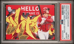 2023 Topps Big League Roll Call Wildstyle Shohei Ohtani #RC3 PSA 8 Angels - Picture 1 of 3