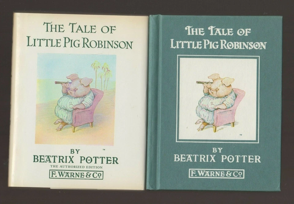 VG 1960s Vintage Edition Hardcover in DJ Tale Little Pig Robinson Beatrix Potter - Image 1 of 1