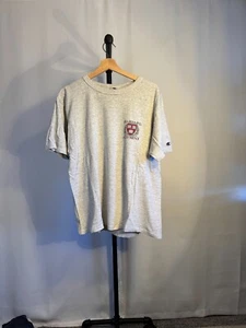Vintage 90s Harvard university Champion T-Shirt Large 22x25 Made in USA - Picture 1 of 3