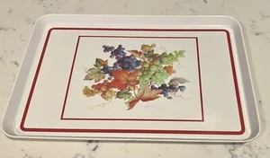 Pimpernel Melamine Tray, “Grape Clusters”, 13” x 9”, USA - Picture 1 of 6