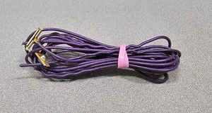 Carpinterías de terminales de oruga a escala N con cable púrpura - Imagen 1 de 1
