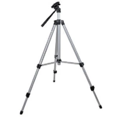 Trípode de foto/video Samsonite 1100 54" con panorámica e inclinación de 3 vías (plateado) Foto 1 de 3