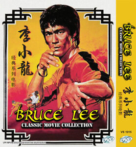 CHINESE MOVIE BRUCE LEE CLASSIC MOVIE COLLECTION DVD REGION ALL ENGLISH SUBTITLE