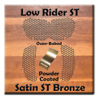 Low Rider ST Vent Screens - FULL SET - Powder Coated Satin ST Bronze