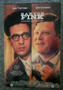 Póster promocional de video Barton Fink 1991 John Turturro Goodman Judy Davis Coen Bros - Imagen 1 de 1