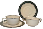 FRANCISCAN MASTERPIECE CHINA MIDNIGHT MIST 2 sets CUPS AND SAUCERS