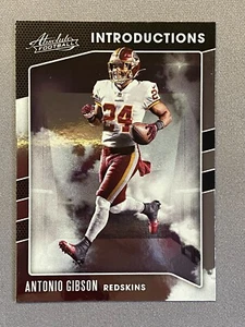 Antonio Gibson 2020 Panini Absolute Introductions #I-AG RC Washington Redskins - Picture 1 of 4