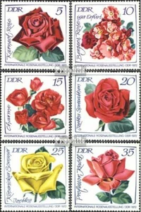 DDR 1763-1768 FDC 1972 International Rose Exhibition (I) - Picture 1 of 1