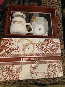 Coffee Cup Warmer Electric Mug Tea Milk Heater Pad Mat Office Home - Picture 1 of 5