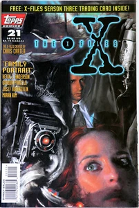 X-Files #21 Mirian Kim Cover - Topps Comics - Kevin J Anderson - Gordon Purcell - Picture 1 of 1