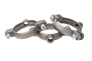 Black Malleable Iron Munsen Ring - Picture 1 of 3