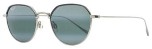 Maui Jim Island Eyes Sunglasses MJ859 11B Silver 50mm - Picture 1 of 3